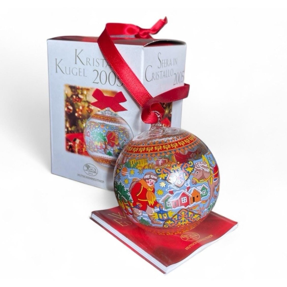 Crystal Ball Russia by Rudolf Pastor 2005 Hutschenreuther Kristall Kugel